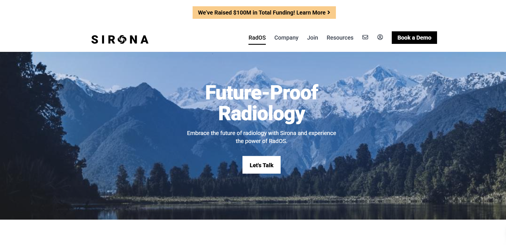 Sirona ai هوش مصنوعی رادیولوژی
